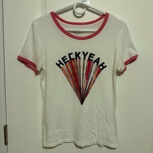 Women’s American Eagle 'Heck Yeah' T Shirt -S